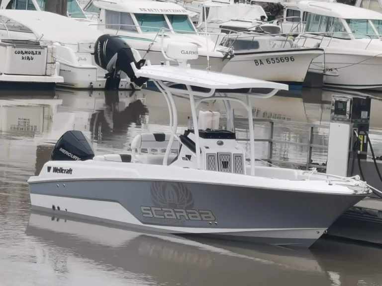 Our Boat at delivery