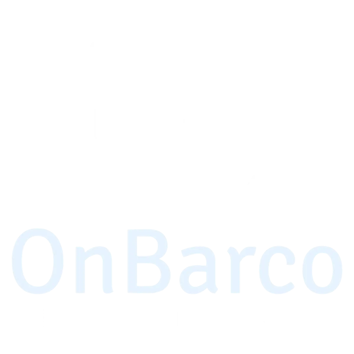 Logo website onbarco white