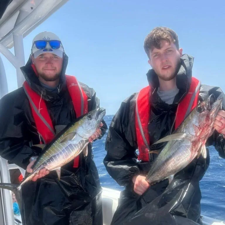 happy clients with tuna